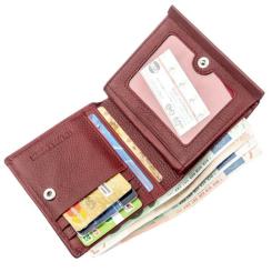 Кошелек ST Leather Бордовый Фото 5