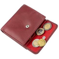 Кошелек ST Leather Бордовый Фото 6