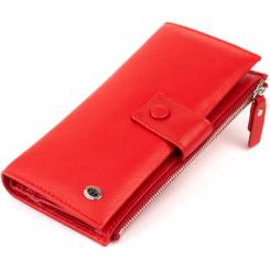 Кошелек ST Leather Кожаный Красный Фото