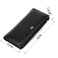 Кошелек ST Leather Кожаный Черный Фото 2