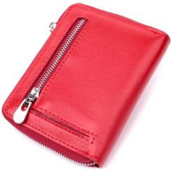 Кошелек ST Leather Кожаный Красный Фото 1