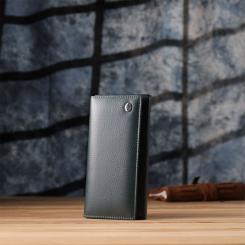 Кошелек ST Leather З натуральної шкіри Зелений Фото 8