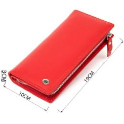 Кошелек ST Leather Красный Фото 2