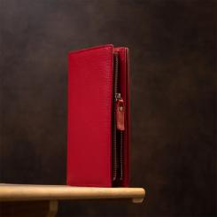 Кошелек ST Leather Красный Фото 8