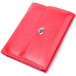 Кошелек ST Leather Из натуральной кожи Красный Фото