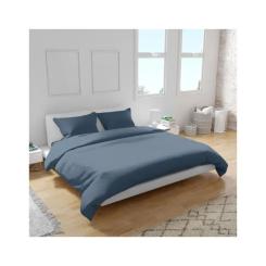 Постельное белье Home Line Сатин Твил (синий) семейный Фото