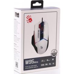 Мышка A4Tech Bloody W95 Ultra USB White/Black Фото 8