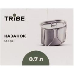 Котел туристический Tribe Scout 0,7 л сталевий Фото 11