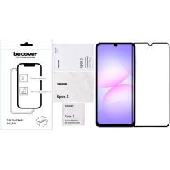 Стекло защитное BeCover Samsung Galaxy A07 SM-A075 Black Фото 1