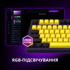 Клавиатура Lorgar KBP70TKLW Wireless TKL Mechanical Pro UA White Фото 9
