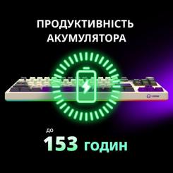 Клавиатура Lorgar KBP70TKLW Wireless TKL Mechanical Pro UA White Фото 10