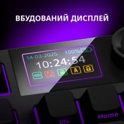 Клавиатура Lorgar KBP70TKLW Wireless TKL Mechanical Pro UA White Фото 6