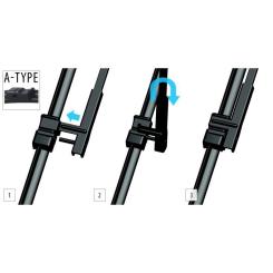 Щетка стеклоочистителя OXIMO 650/650 мм Фото 1