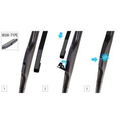 Щетка стеклоочистителя OXIMO гібридна 475 мм / 19 Фото 3