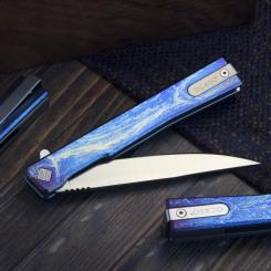 Нож Ocaso Solstice, Anodized titanium, Satin Фото 5