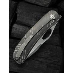 Нож Weknife Inmate, Darkwash, темний титан Фото 9