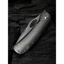 Нож Weknife Inmate, Darkwash, темний титан Фото 10