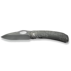 Нож Weknife Inmate, Darkwash, темний титан Фото