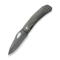 Нож Weknife Inmate, Darkwash, темний титан Фото 1