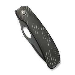 Нож Weknife Inmate, Darkwash, темний титан Фото 5