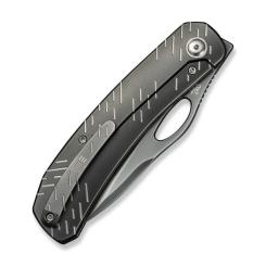 Нож Weknife Inmate, Darkwash, темний титан Фото 7