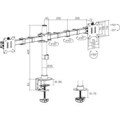 Кронштейн OfficePro MA112B Фото 4