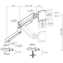 Кронштейн OfficePro MA601G Фото 8