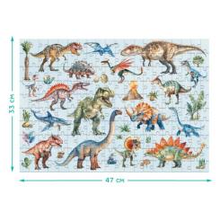 Пазл DoDo Монтессори Динозавры, 200 элементов Фото 2