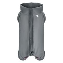 Дождевик для животных WAUDOG Clothes водонепроникний M47 сірий Фото