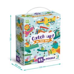 Пазл DoDo на 48 елементів Наздоганяй! У небі Фото 3