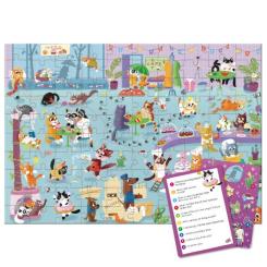 Пазл DoDo Ищи и находи Кошачье кафе, 100 элементов Фото 2