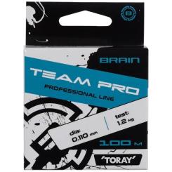 Леска Brain Team Pro 100m 0.11mm 1.2 kg Фото 1