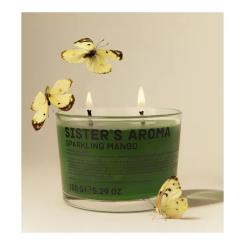 Ароматическая свеча Sister's Aroma Sparkling Mango 150 г Фото 1