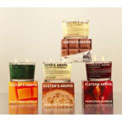 Ароматическая свеча Sister's Aroma Sparkling Mango 150 г Фото 3
