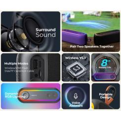 Акустическая система Havit HV-SK810BT RGB Black Фото 4