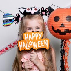 Детский обруч для волос YES! Fun Хелловін Crazy Cat Фото 1