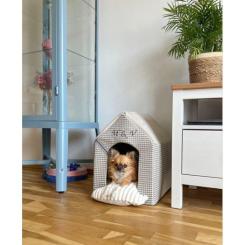 Домик для животных Chloe's Home Берлин M бежевый Фото 2