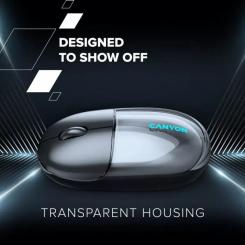 Мышка Canyon OnClick 24 Wireless Pink Фото 10