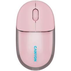 Мышка Canyon OnClick 24 Wireless Pink Фото