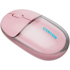 Мышка Canyon OnClick 24 Wireless Pink Фото 2