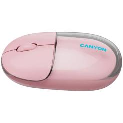 Мышка Canyon OnClick 24 Wireless Pink Фото 3