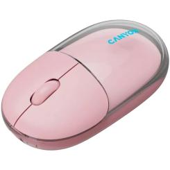 Мышка Canyon OnClick 24 Wireless Pink Фото 4