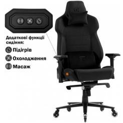 Кресло игровое GT Racer X-8703 Black Фото 3
