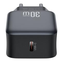 Зарядное устройство XO USB-C PD30W black Фото 1