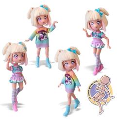 Кукла 4SF Manga Dolls Hello Kitty Стильна Цукерочка-єдиноріг Фото 3