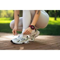 Смарт-часы 2E Motion GT2 47mm Black-red + ремінець зелений Фото 10