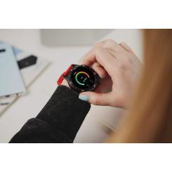 Смарт-часы 2E Motion GT2 47mm Black-red + ремінець зелений Фото 11