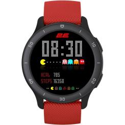 Смарт-часы 2E Motion GT2 47mm Black-red + ремінець зелений Фото 2