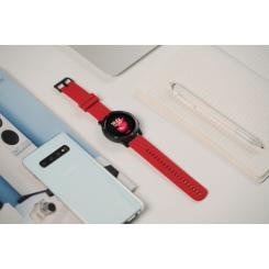 Смарт-часы 2E Motion GT2 47mm Black-red + ремінець зелений Фото 8