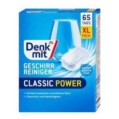 Таблетки для посудомоечных машин DenkMit Classic 65 шт. Фото